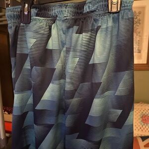 Boys size XL/14 polyester shorts with elastic waist & drawstring